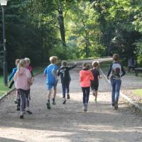 Kinder laufen Marathon